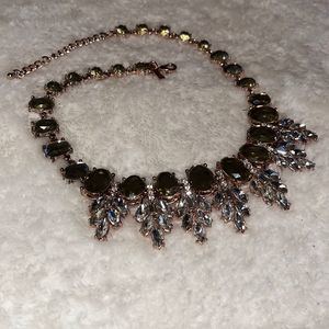 INC Macy’s Rhinestone Encrusted Necklace